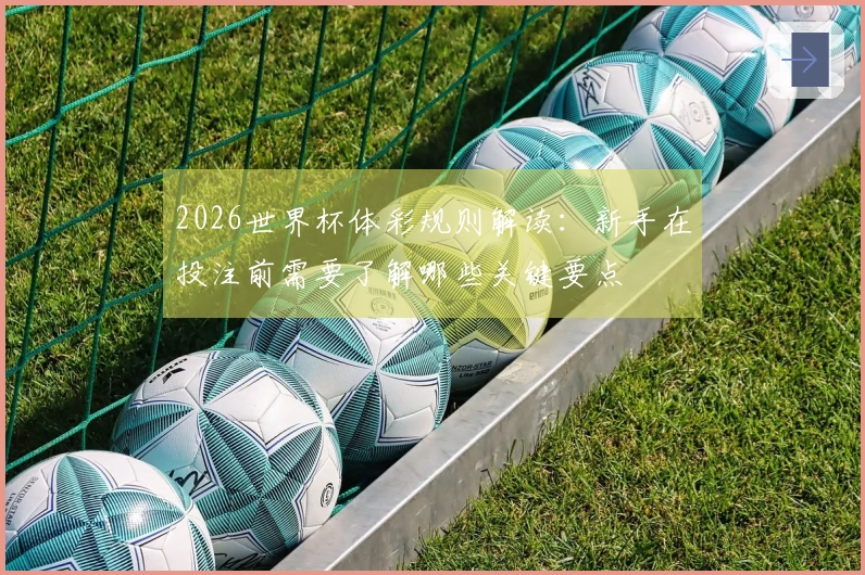 2026世界杯体彩规则解读：新手在投注前需要了解哪些关键要点